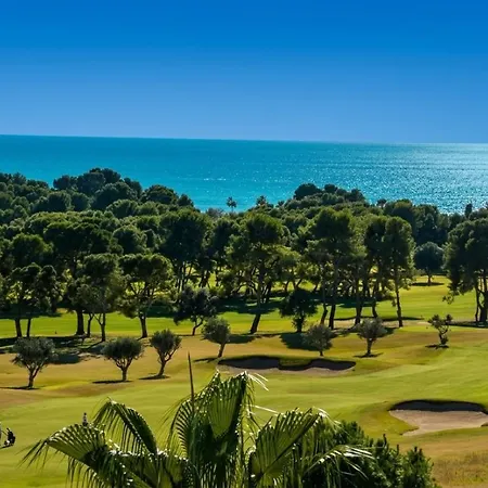 Bon Neguit Amaizing View High On Golf And Sea In High Comodity Suny Oriented Area Of Villa