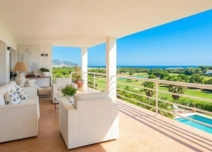 Bon Neguit Golf And Sea With Amaizing View High Comodity Villla Suny Oriented Villa Sitges
