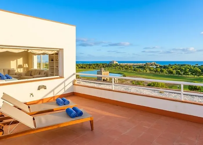 Bon Neguit Golf And Sea With Amaizing View High Comodity Villla Suny Oriented Vila Sitges