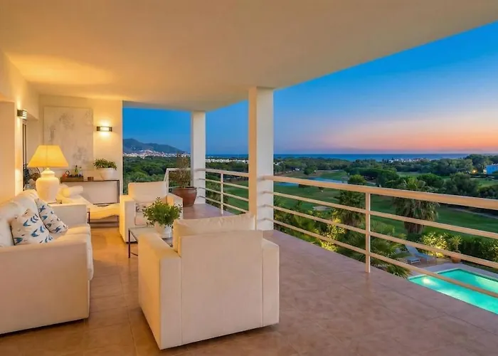 Villa Bon Neguit Golf And Sea With Amaizing View High Comodity Villla Suny Oriented