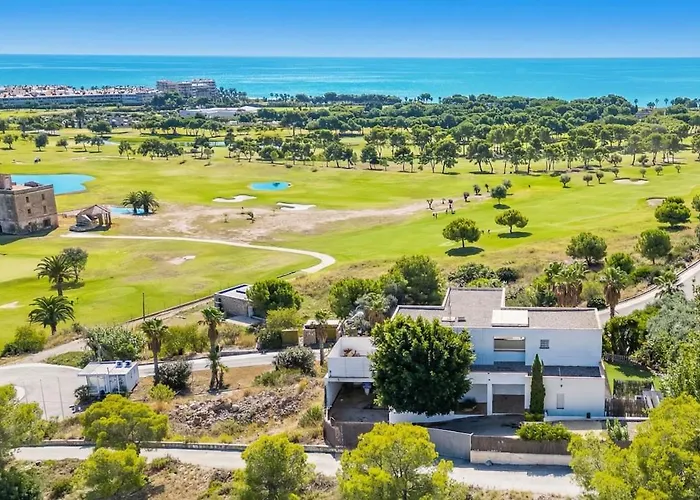 Villa Bon Neguit Golf And Sea With Amaizing View High Comodity Villla Suny Oriented